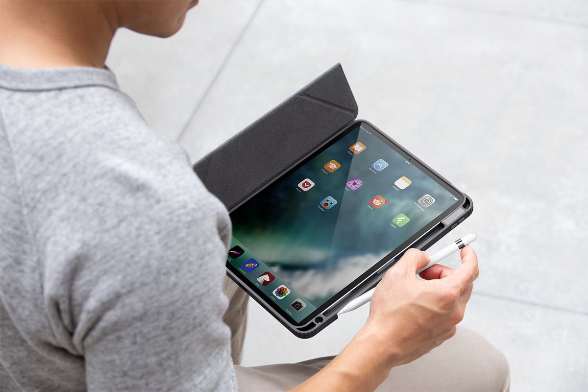 Чехол Uniq Moven для iPad 11 (2025)/10.9 (2022), серый Фото-7