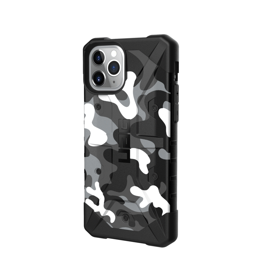 Чехол Pathfinder для iPhone 11 Pro, белый камуфляж