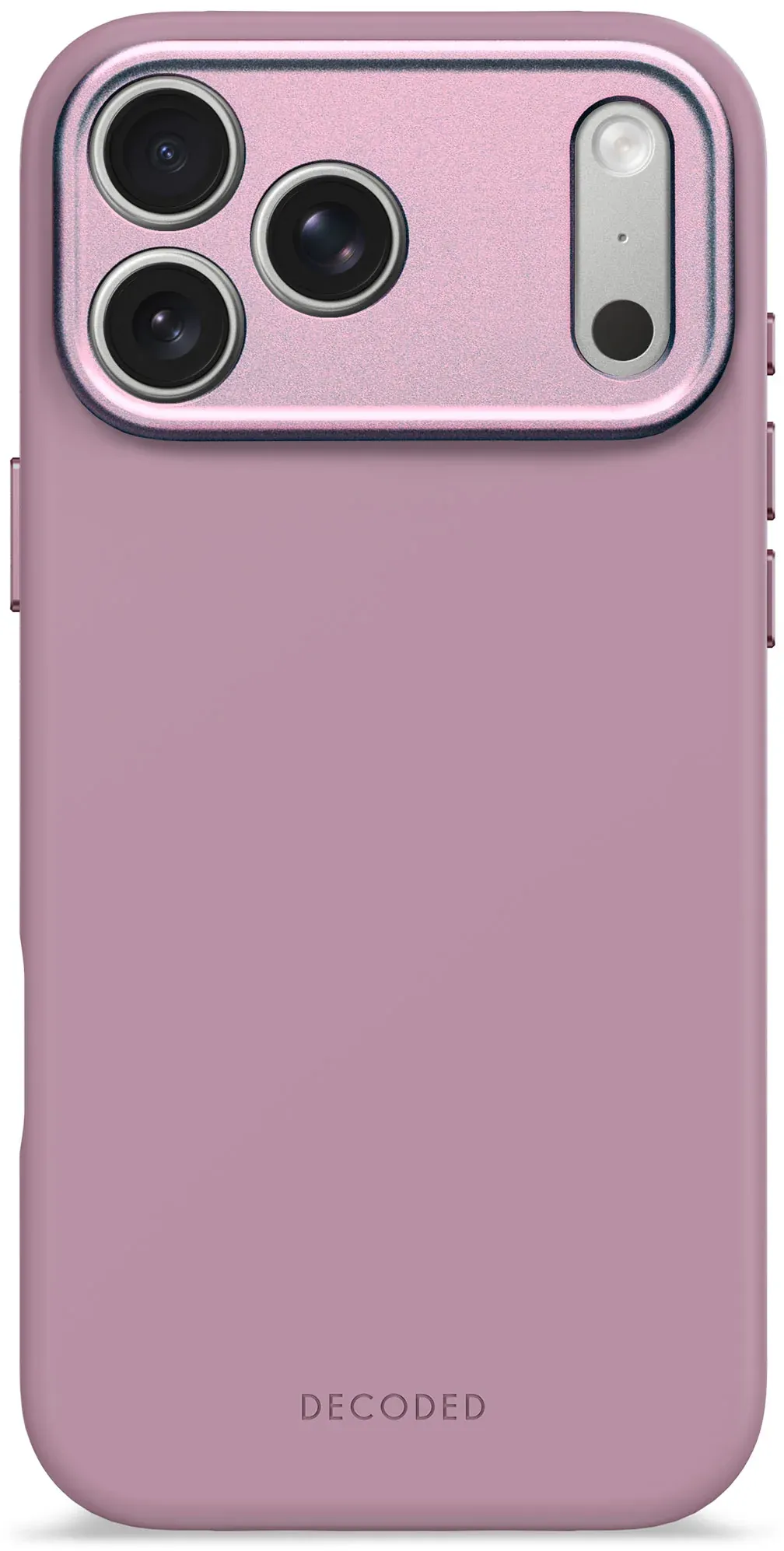 

Чехол Decoded Silicone Case Rosette для iPhone 17 Pro Max, силикон, пудровый, Дымчатый розовый, Чехол Silicone Case Rosette для iPhone 17 Pro Max, силикон, пудровый