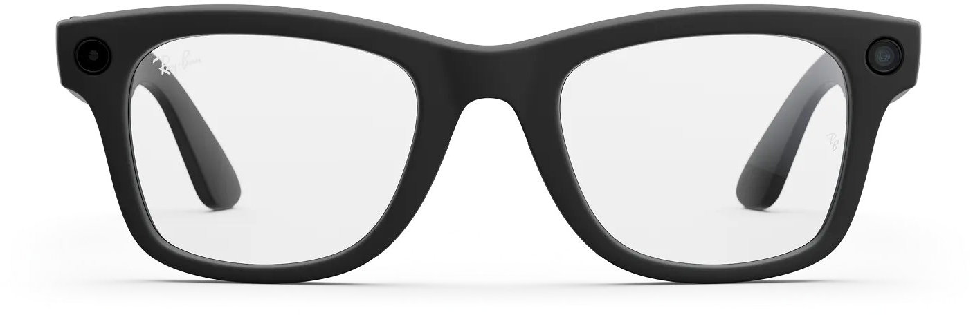 

Умные очки Ray-Ban Gen 2 Wayfarer M Clear, Matte Black, Черный, Умные очки Gen 2 Wayfarer M Clear, Matte Black
