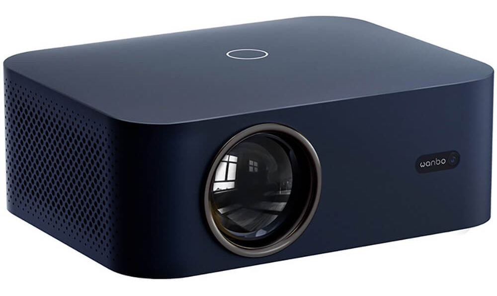 Проектор портативный Wanbo Projector X2 Max, Синий Фото-3
