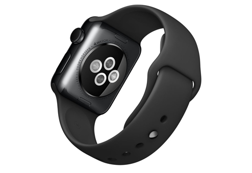 Купить Apple Watch 38 мм, черный космос, черный спортивный ремешок 130 ...