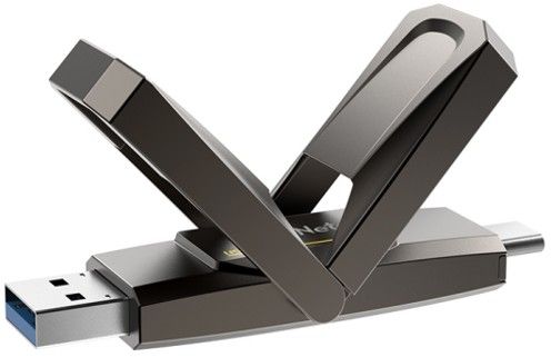 

Флеш-накопитель Netac US5 USB 3.2 (zink alloy housing)+TypeC, 512 ГБ, черный, Флеш-накопитель US5 USB 3.2 (zink alloy housing)+TypeC, 512 ГБ, черный