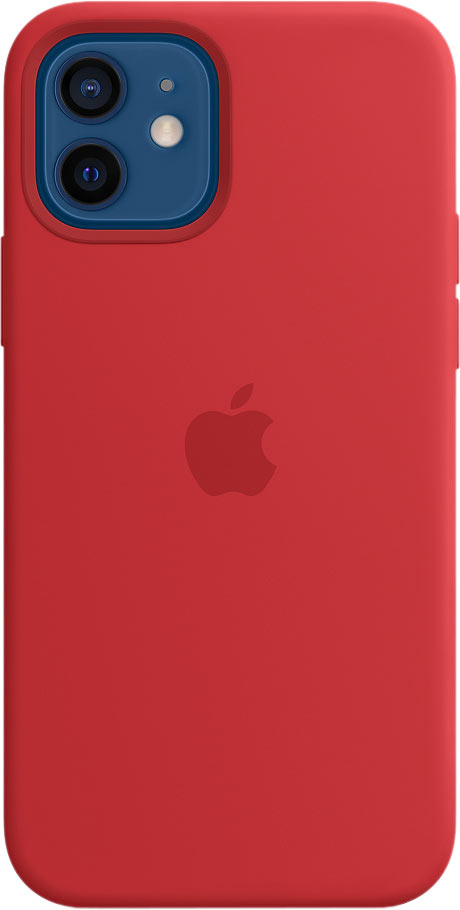 

Apple Чехол MagSafe для iPhone 12/12 Pro, cиликон, красный (PRODUCT)RED