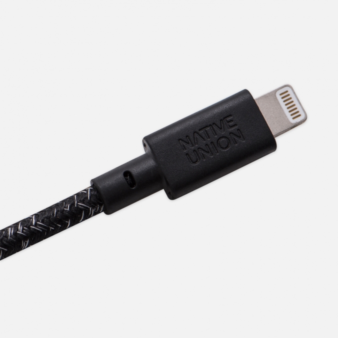 Кабель Native Union Belt Lightning/USB (3 м), черный Вид№2