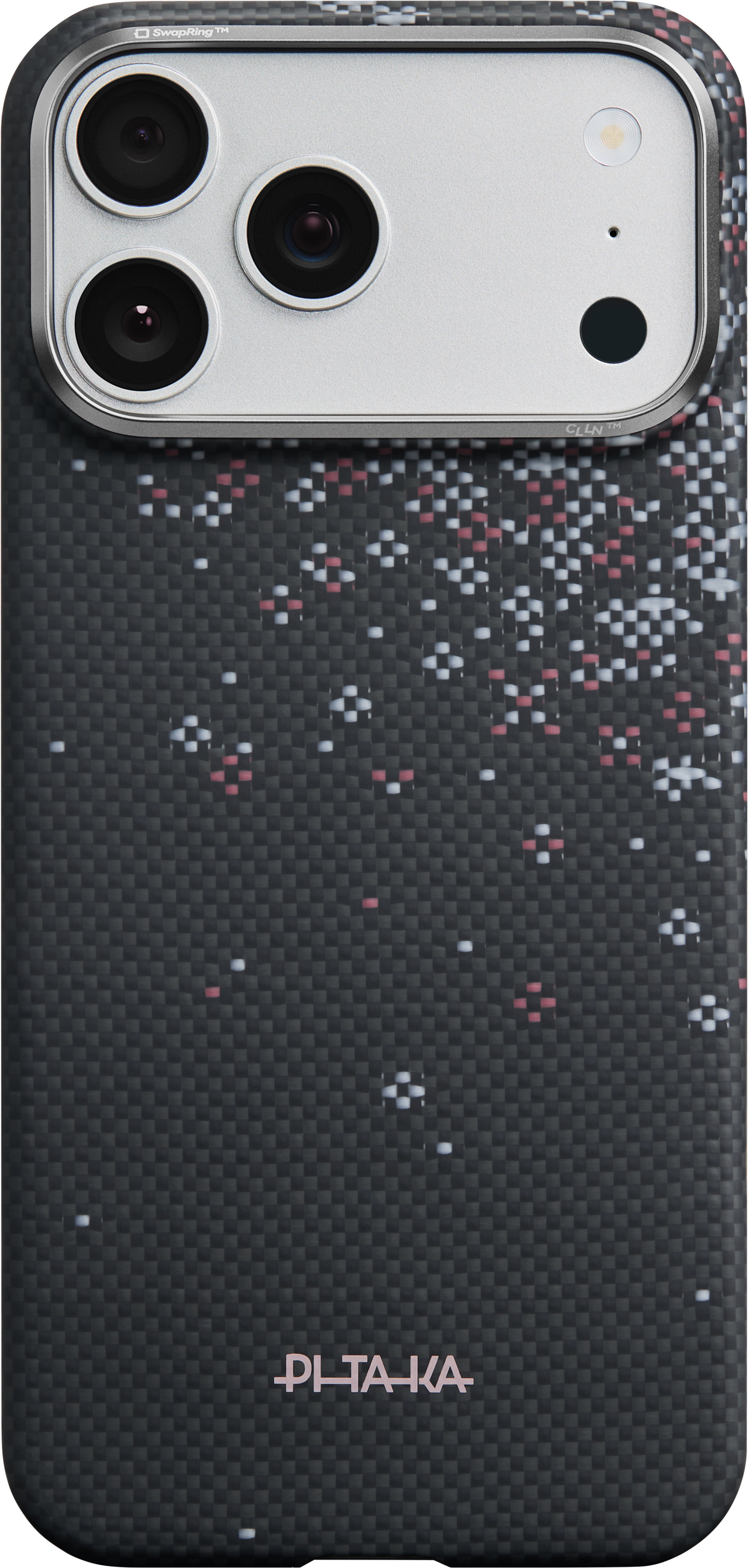 Чехол Pitaka Sakura Hours для iPhone 17 Pro Max, черный