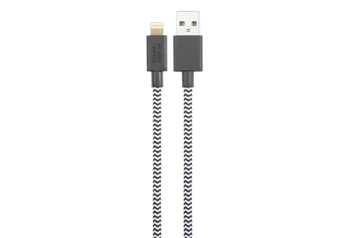 Бренд Кабель Native Union Belt Lightning/USB (1,2 м), зебра