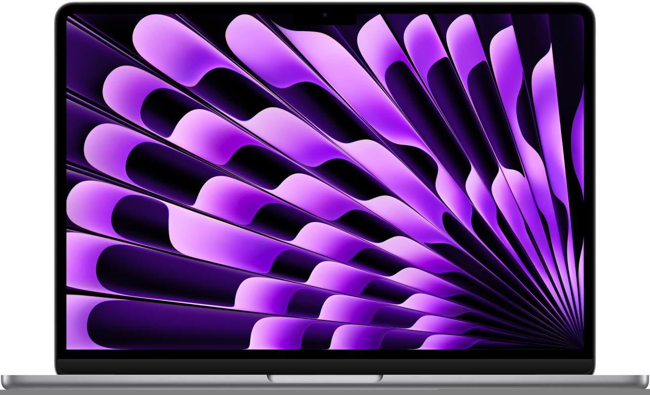 Apple MacBook Air 13" (M3, 8C CPU/10C GPU, 2024), 24 ГБ, 2 ТБ SSD, «серый космос»