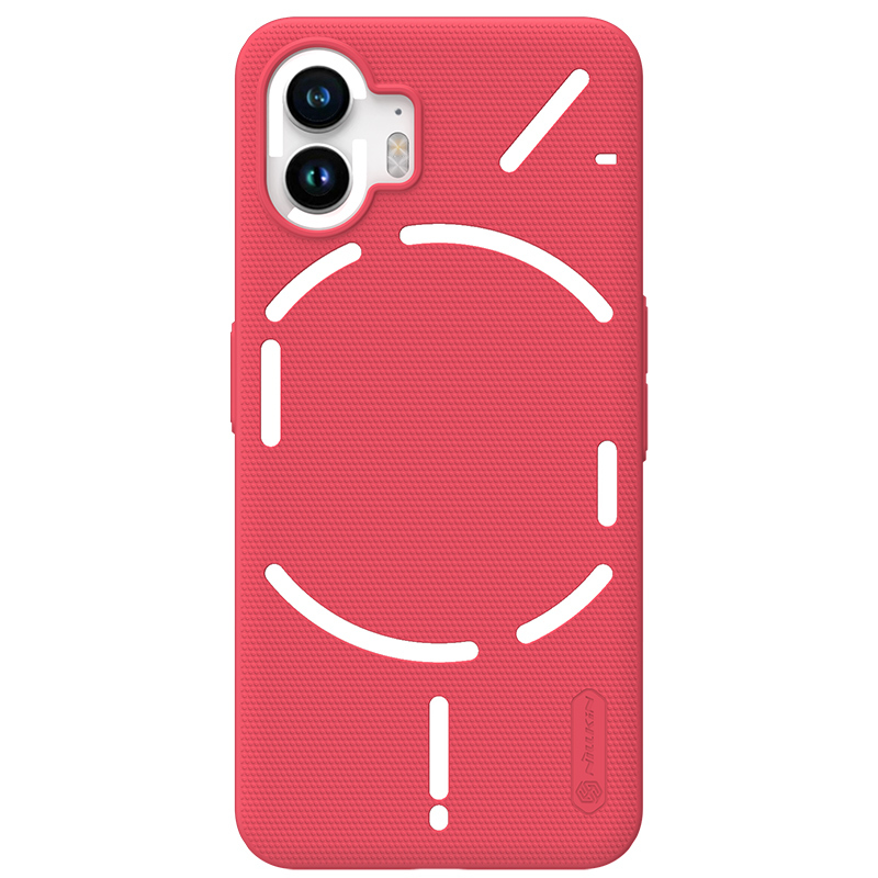 Чехол Nillkin Super Frosted Shield для Nothing Phone 2, красный