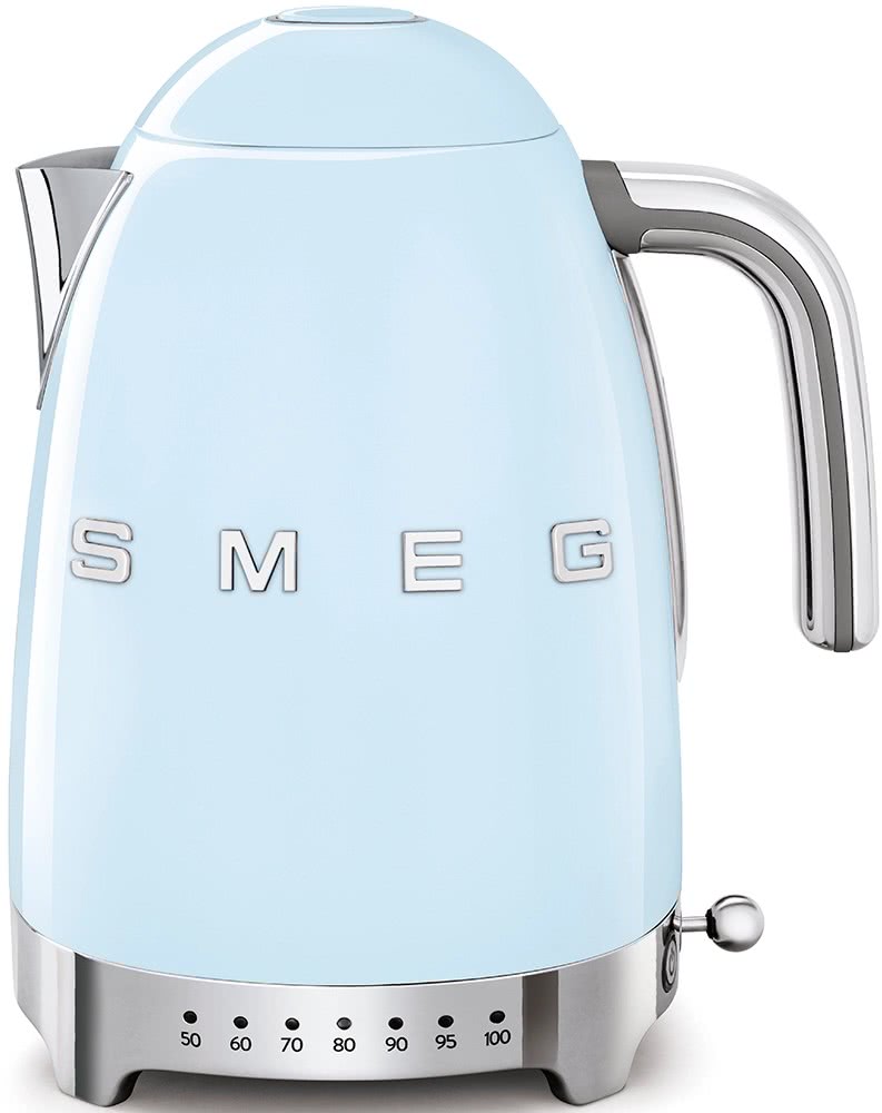 

SMEG Чайник электрический с регулируемой температурой, пастельный голубой
