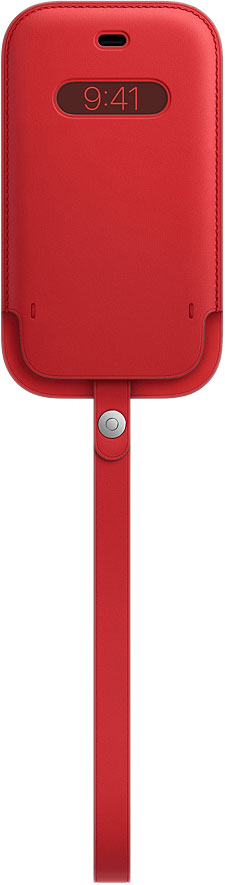 Чехол-конверт MagSafe для iPhone 12 mini, кожа, (PRODUCT)RED