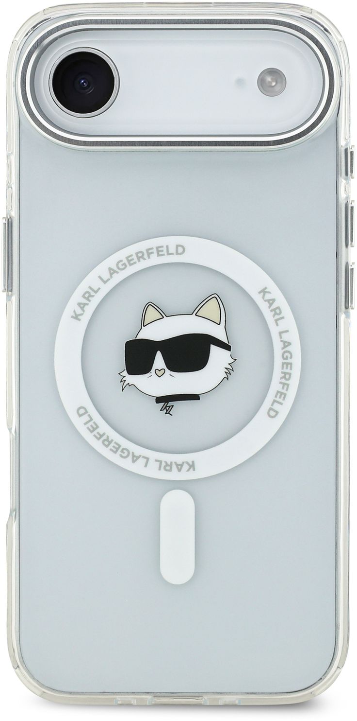 

Чехол Karl Lagerfeld NFT Choupette для iPhone Air MagSafe, белый, Чехол NFT Choupette для iPhone Air MagSafe, белый