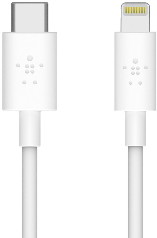 Кабель Lightning - USB-C, 1,2м, белый