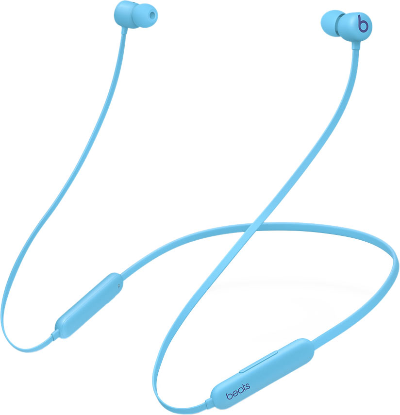 

Beats Беспроводные наушники Flex, серия All‑Day Wireless, «голубое пламя», Голубой