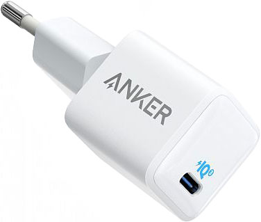 Сетевое зарядное устройство PowerPort III Nano USB-C, 20Вт, белый
