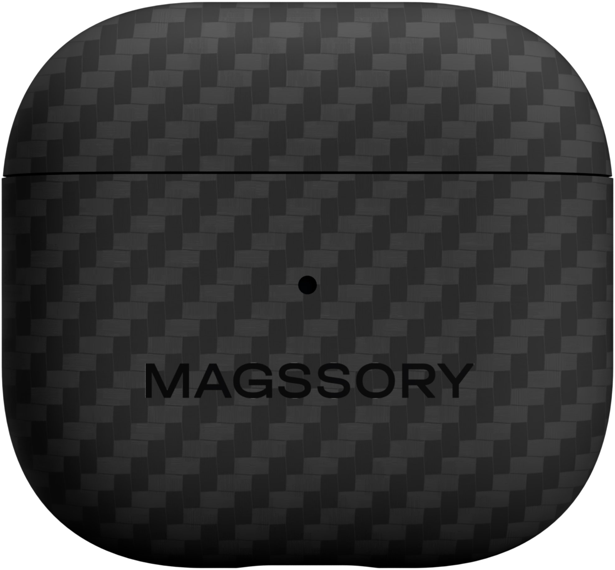 

Чехол Magssory Aramid Сase для AirPods 4, кевлар, черный, Чехол Aramid Сase для AirPods 4, кевлар, черный