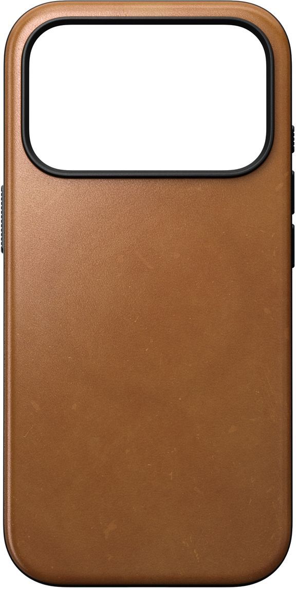 Чехол Nomad Modern Case MagSafe для iPhone 18 Pro Max, кожа, коричневый