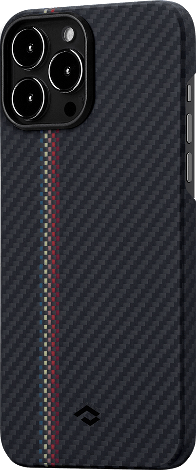 

Pitaka Чехол MagEZ 2 для iPhone 13 Pro Max Concerto, кевлар, черно-серый