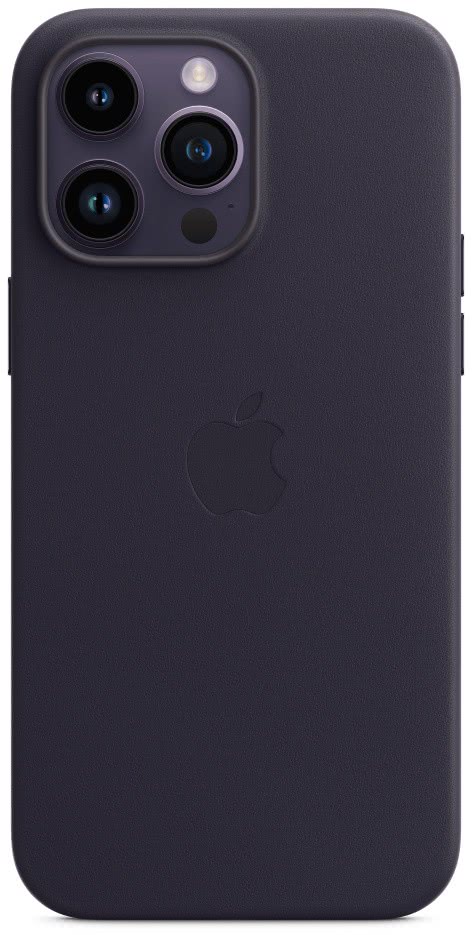 

Apple Чехол MagSafe для iPhone 14 Pro Max, кожа, тёмно‑синий