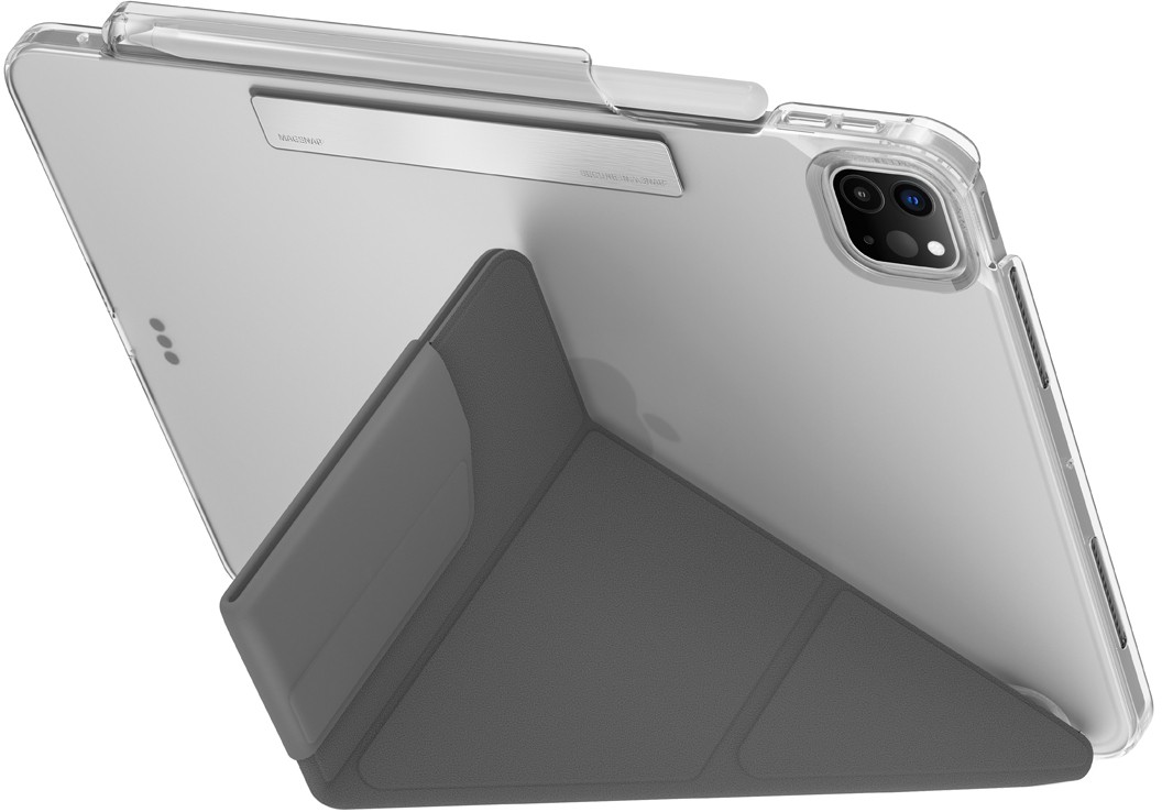 Чехол Uniq Camden Click для iPad Pro 11 (2024), серый Фото-7