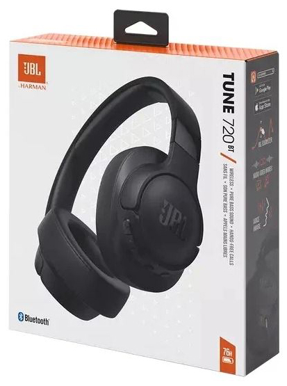 Наушники накладные JBL Tune 720BT, черный JBLT720BTBLK - фото 6