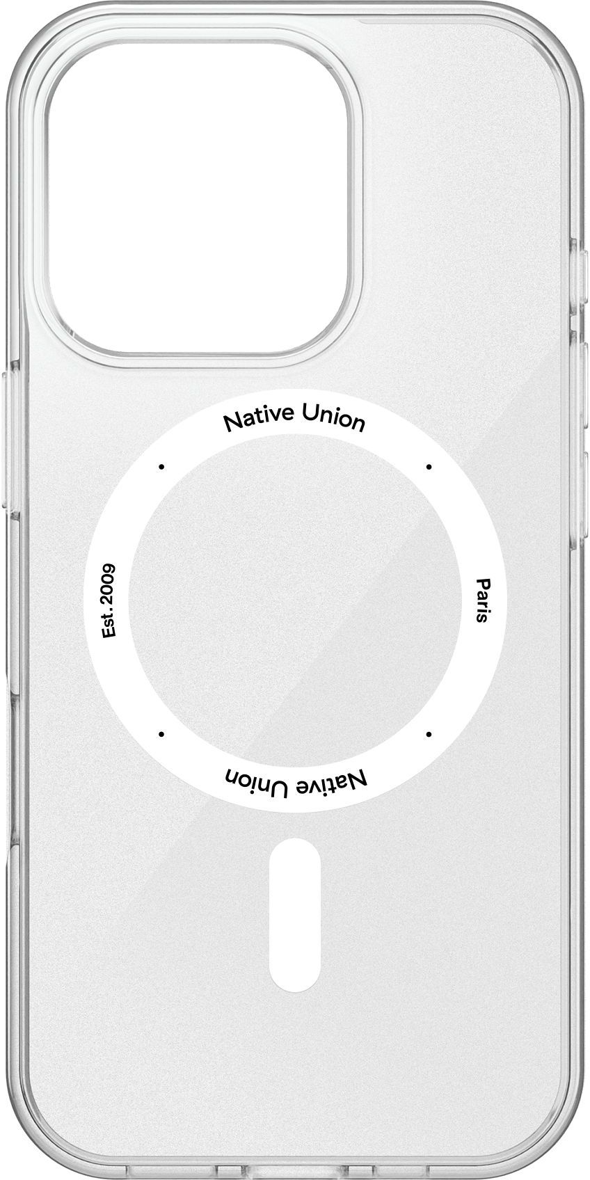 Native Union Чехол (RE)Classic Case MagSafe для iPhone 16 Pro, прозрачный