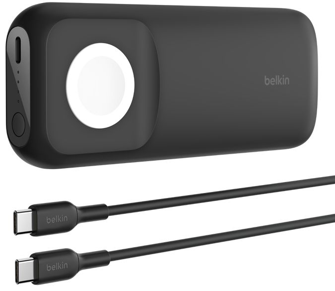 Внешний аккумулятор с функцией БЗУ Belkin Boost Charge Pro + кабель USB-C - USB-С, 10000 мАч, черный Фото-4