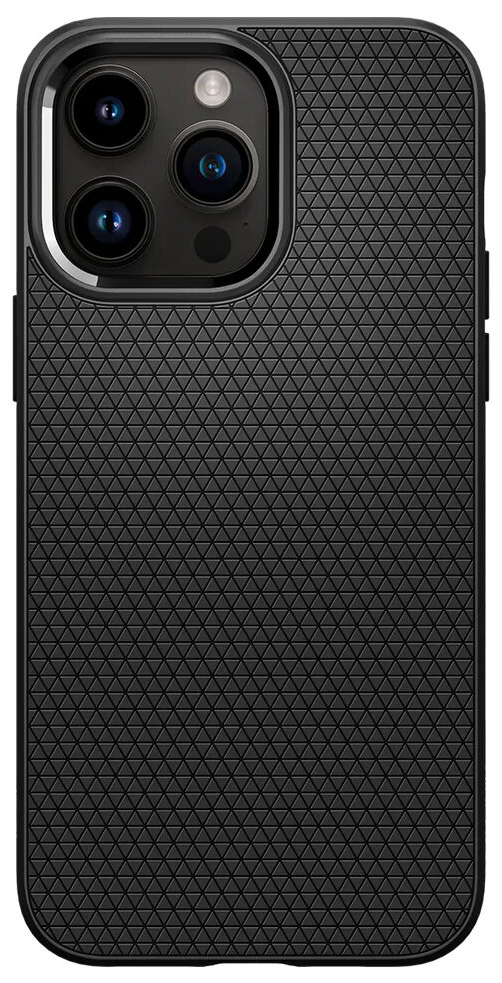 

Чехол Spigen Liquid Air для iPhone 14 Pro Max, черный, Чехол Liquid Air для iPhone 14 Pro Max, черный