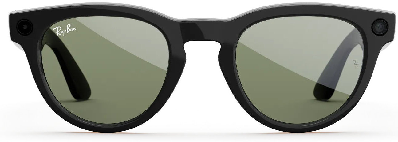 

Умные очки Ray-Ban Gen 2 Headliner Low Bridge, Green lenses Shiny Black, Черный, Умные очки Gen 2 Headliner Low Bridge, Green lenses Shiny Black