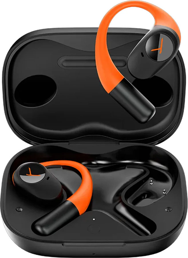 Наушники TWS Beyerdynamic Amiron 200 Open-Ear, черно-оранжевый