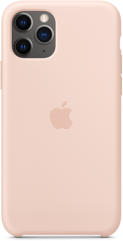 Чехол для iPhone 11 Pro, силикон, «розовый песок»