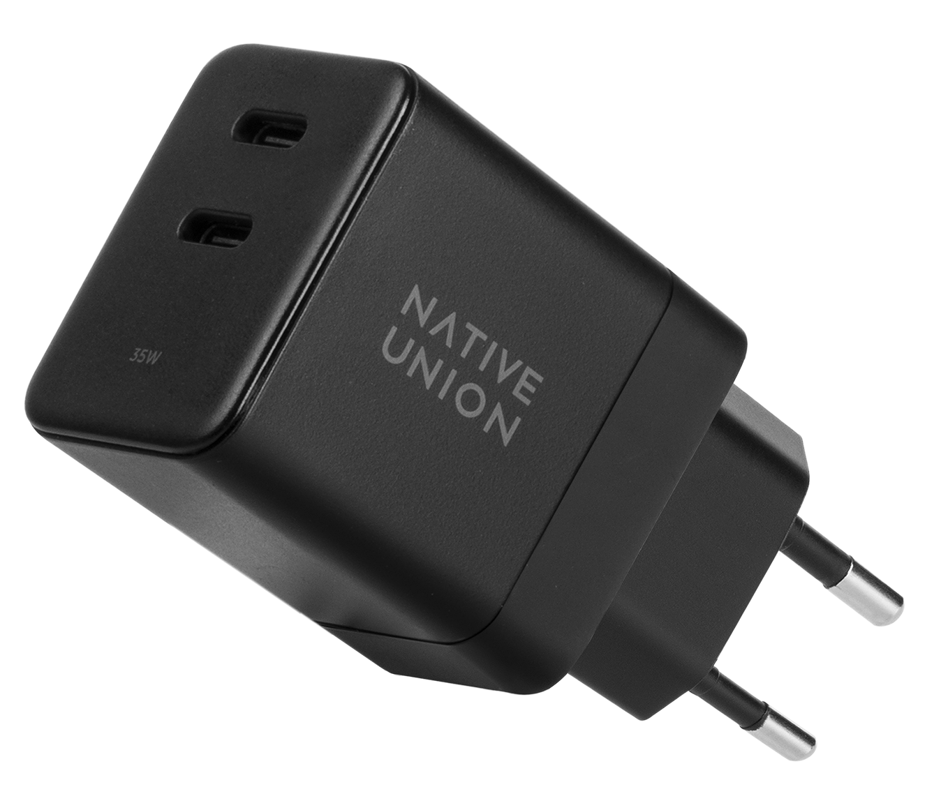 Сетевое зарядное устройство Native Union Fast GaN Charger USB-C, PD, 35Вт, черный