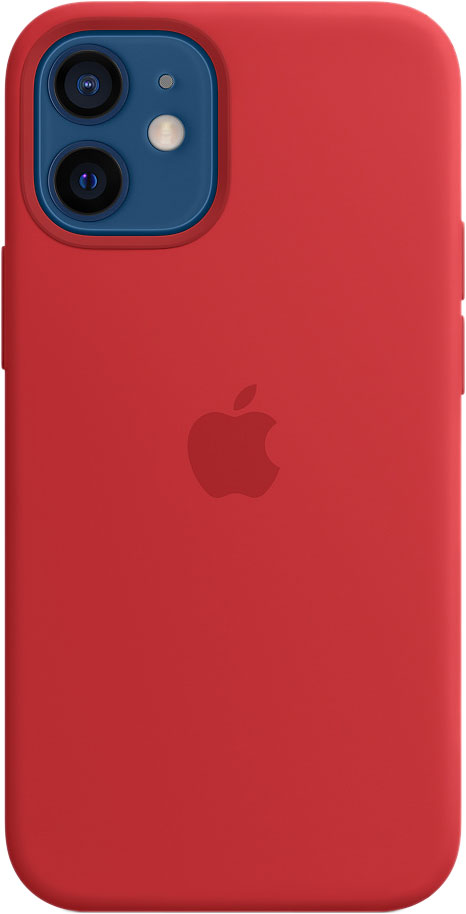 Чехол MagSafe для iPhone 12 mini, силикон, красный (PRODUCT)RED