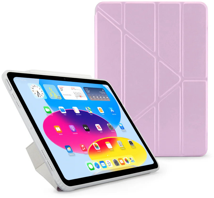 

Чехол Pipetto для iPad 10.9 (2022)/11 (2025) Origami No1 Original Case, фиолетовый, Чехол для iPad 10.9 (2022)/11 (2025) Origami No1 Original Case, фиолетовый