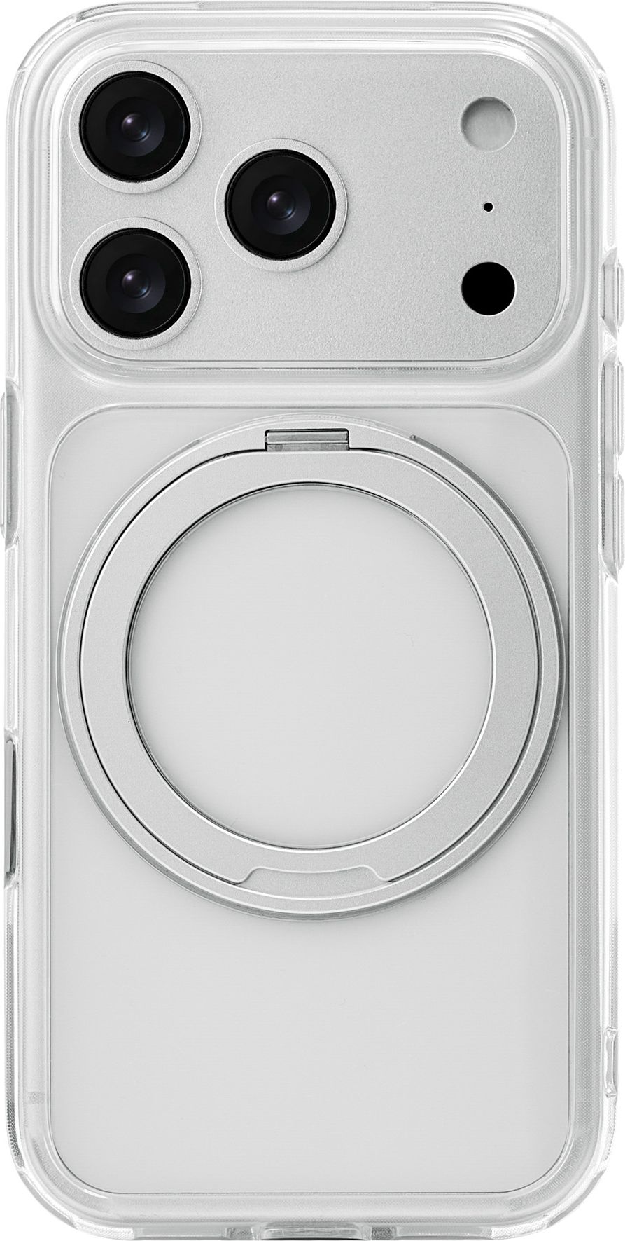 Чехол uBear Real Mag Case 360 для iPhone 17 Pro, прозрачный