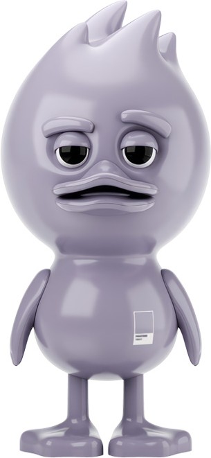 Фигура Tud Toy The Ugly Duck Pantone 7660C, лиловый