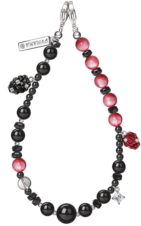 

Цепочка PYNANA MysticBerry, черно-красный, Чёрно-красный, Цепочка MysticBerry, черно-красный