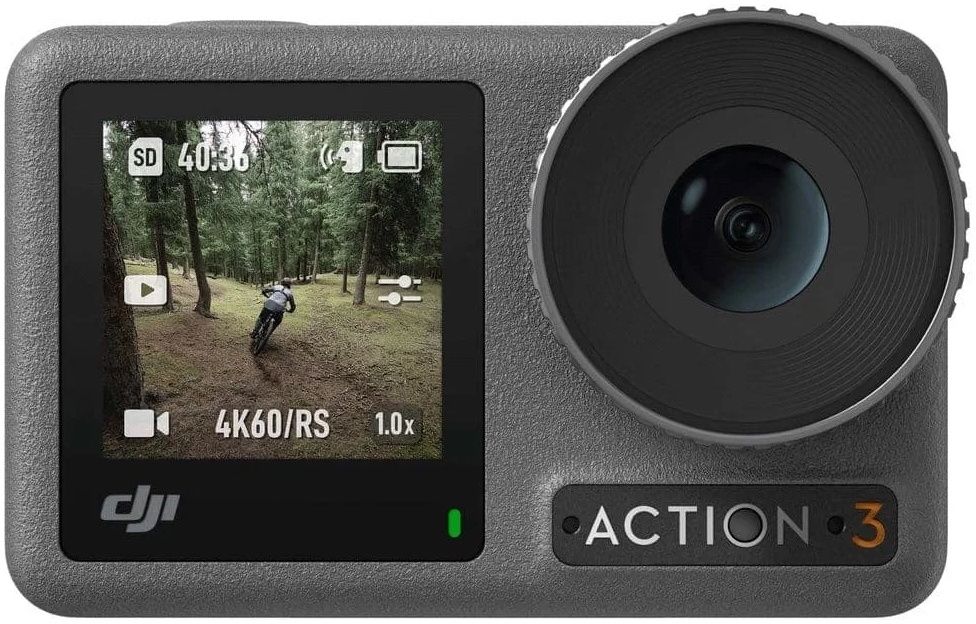 

DJI Экшн-камера Action 3 Adventure Combo, серый/черный