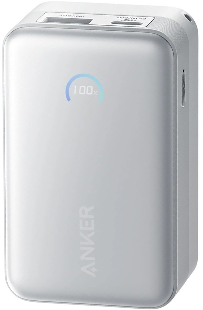 

Внешний аккумулятор Anker Nano Power Bank 10000 мАч, 45W белый, Внешний аккумулятор Nano Power Bank 10000 мАч, 45W белый