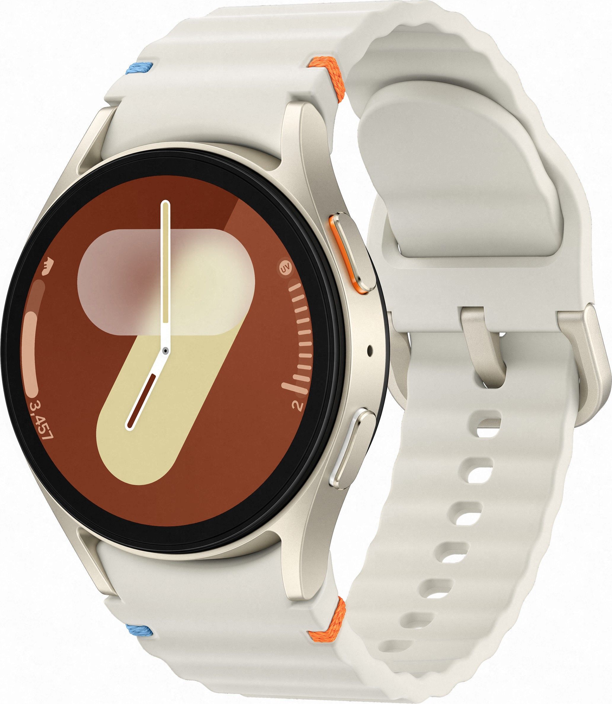Смарт-часы Samsung Galaxy Watch7 LTE 40 мм, Белое золото