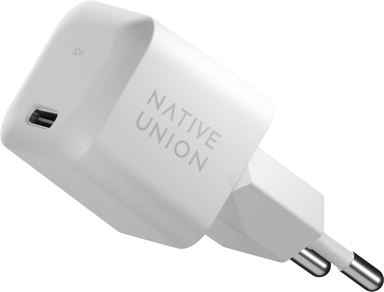 Бренд Сетевое зарядное устройство Native Union Fast GaN Charger USB-C, PD, 30Вт, белый