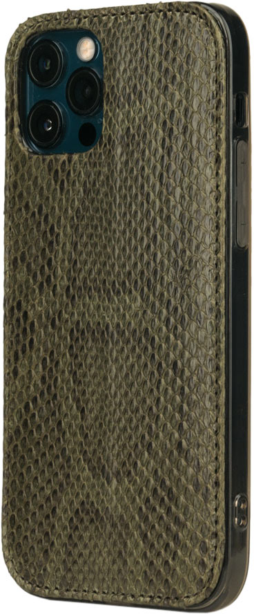 

Marcel Robert Чехол Louis для iPhone 12 Pro Max, питон, зеленый