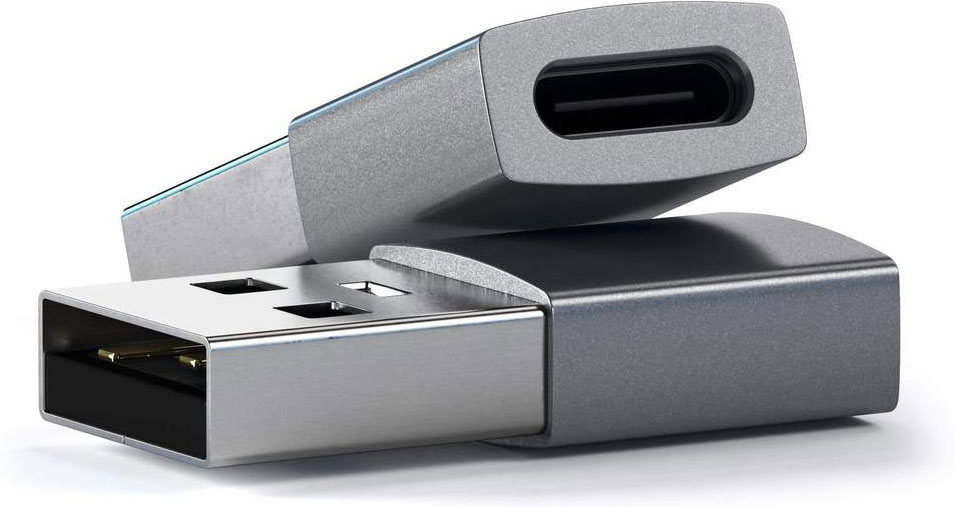 Адаптер Satechi USB-A / USB-C, «серый космос» Фото-3