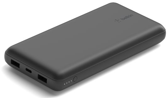 Внешний аккумулятор Belkin + кабель USB-A - USB-C, 20000 мАч, черный Вид№3