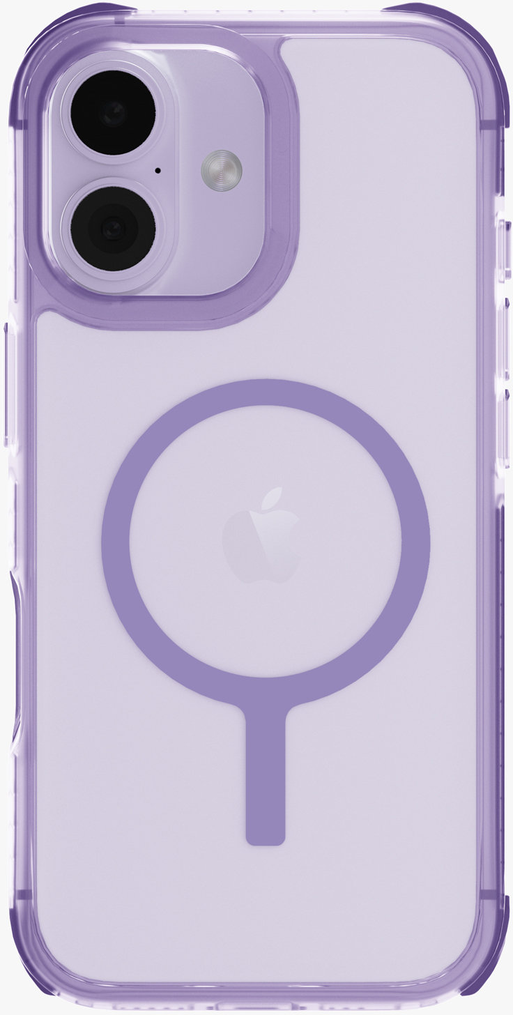 

Чехол Uniq Combat Carbon MagSafe для iPhone 17, сиреневый, Чехол Combat Carbon MagSafe для iPhone 17, сиреневый