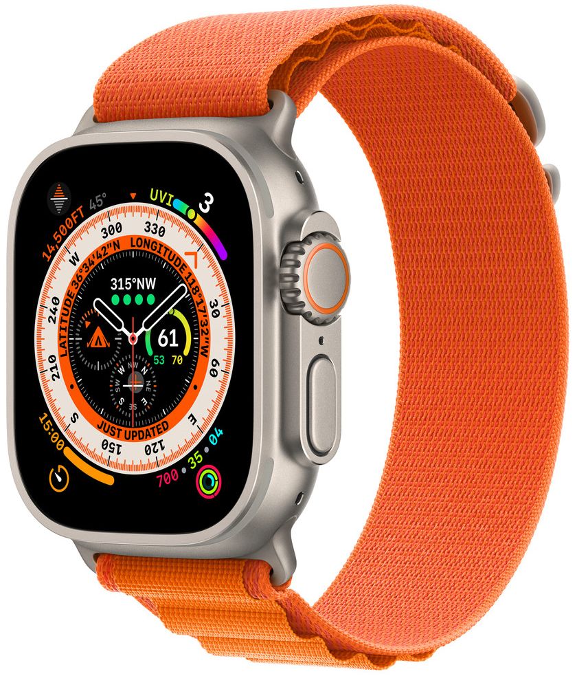 

Apple Спортивный браслет для Watch 49 мм, оранжевый