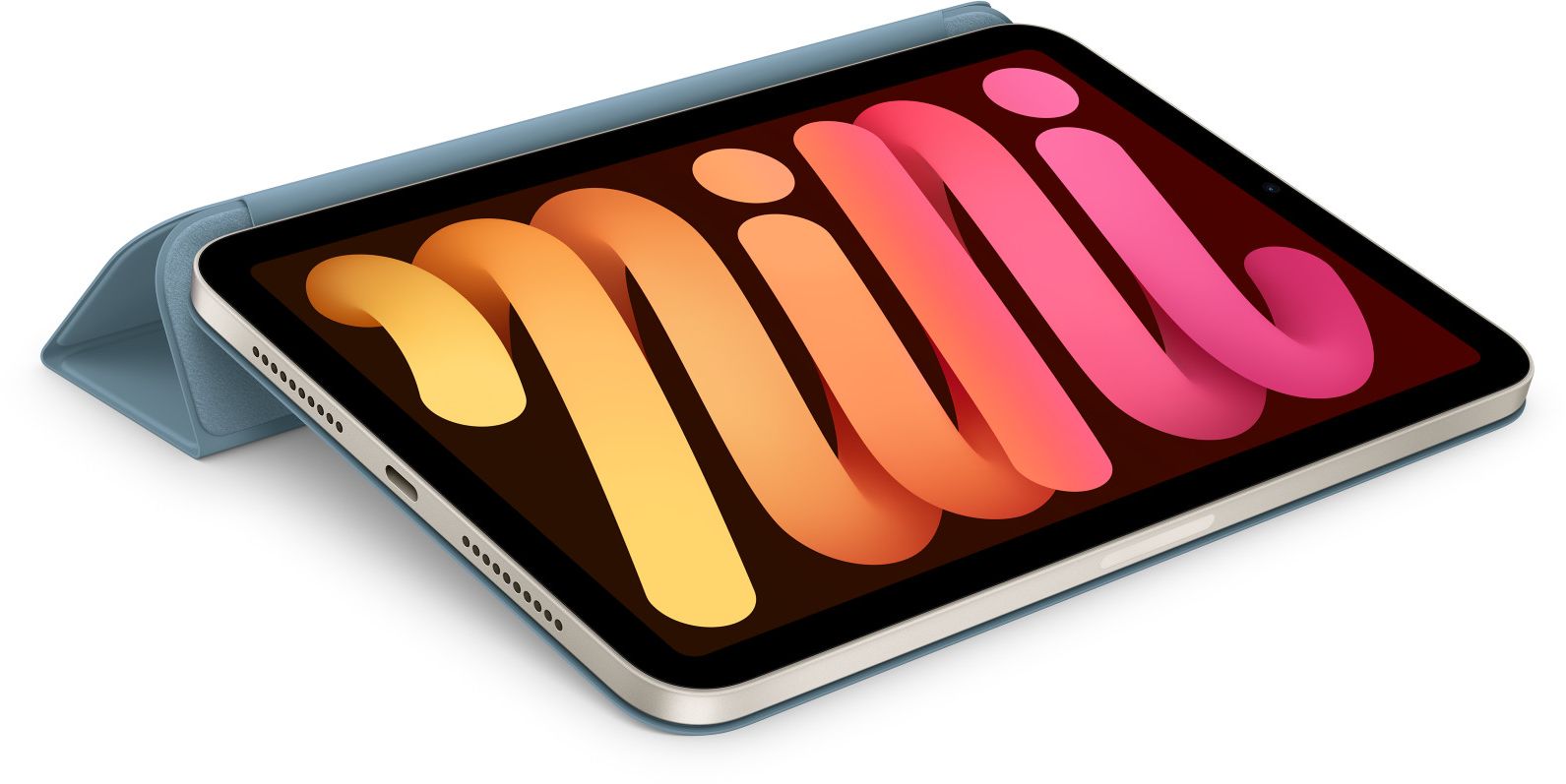 Чехол Apple Smart Folio iPad mini 7, «синий деним» Фото-3