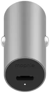 

Mophie Автомобильное зарядное устройство Car Charger USB-C, 18 Вт, серебристый