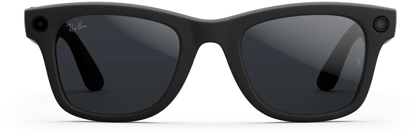 Умные очки Ray-Ban Gen 2 Wayfarer, 53, L, Grey Transitions, Matte Black