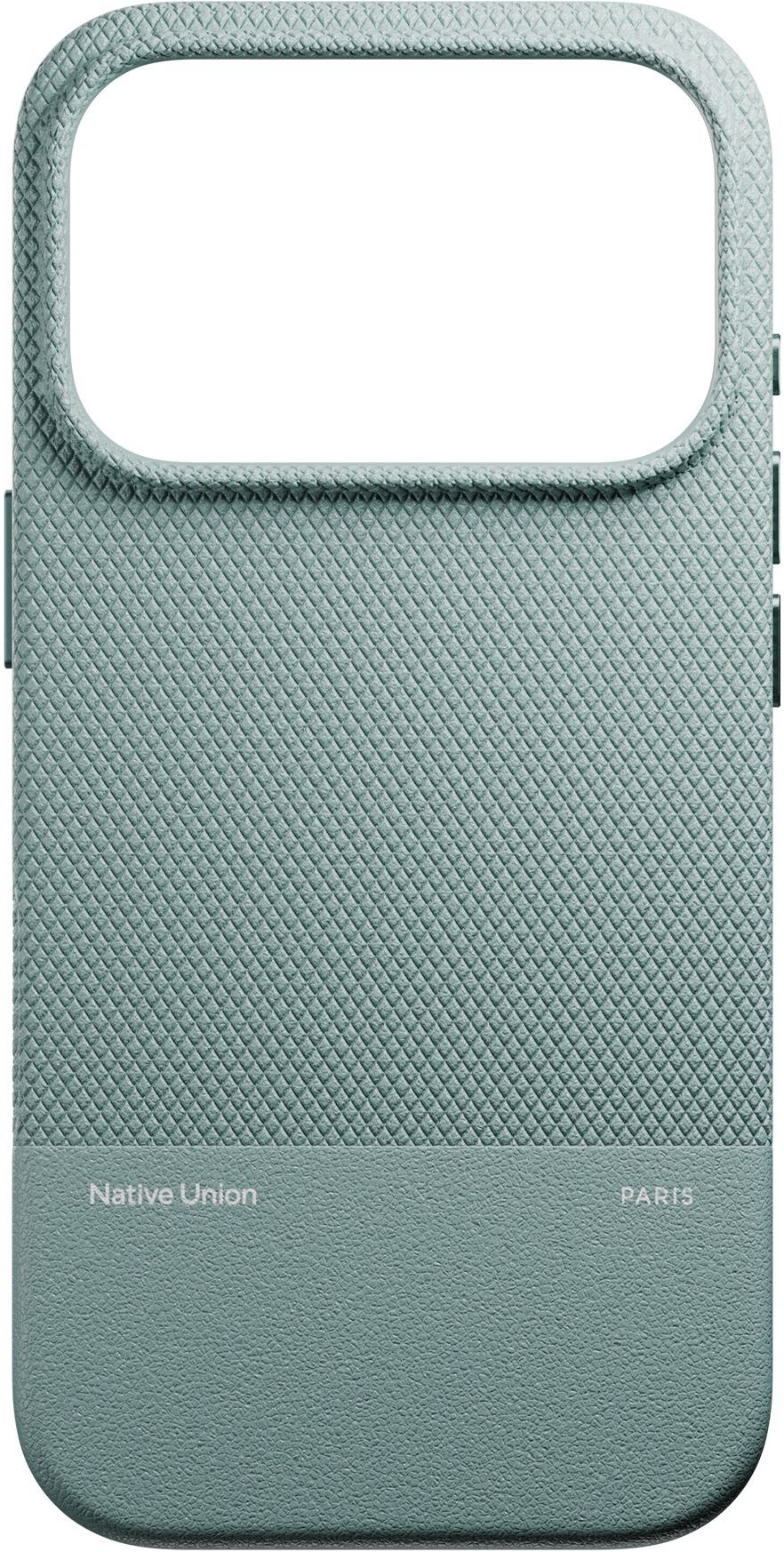 

Чехол Native Union Re(Classic) MagSafe для iPhone 17 Pro, сланцево-зеленый, Чехол Re(Classic) MagSafe для iPhone 17 Pro, сланцево-зеленый